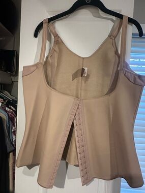 Sculpting Nude Shapewear Camisole with Front Hook Closure